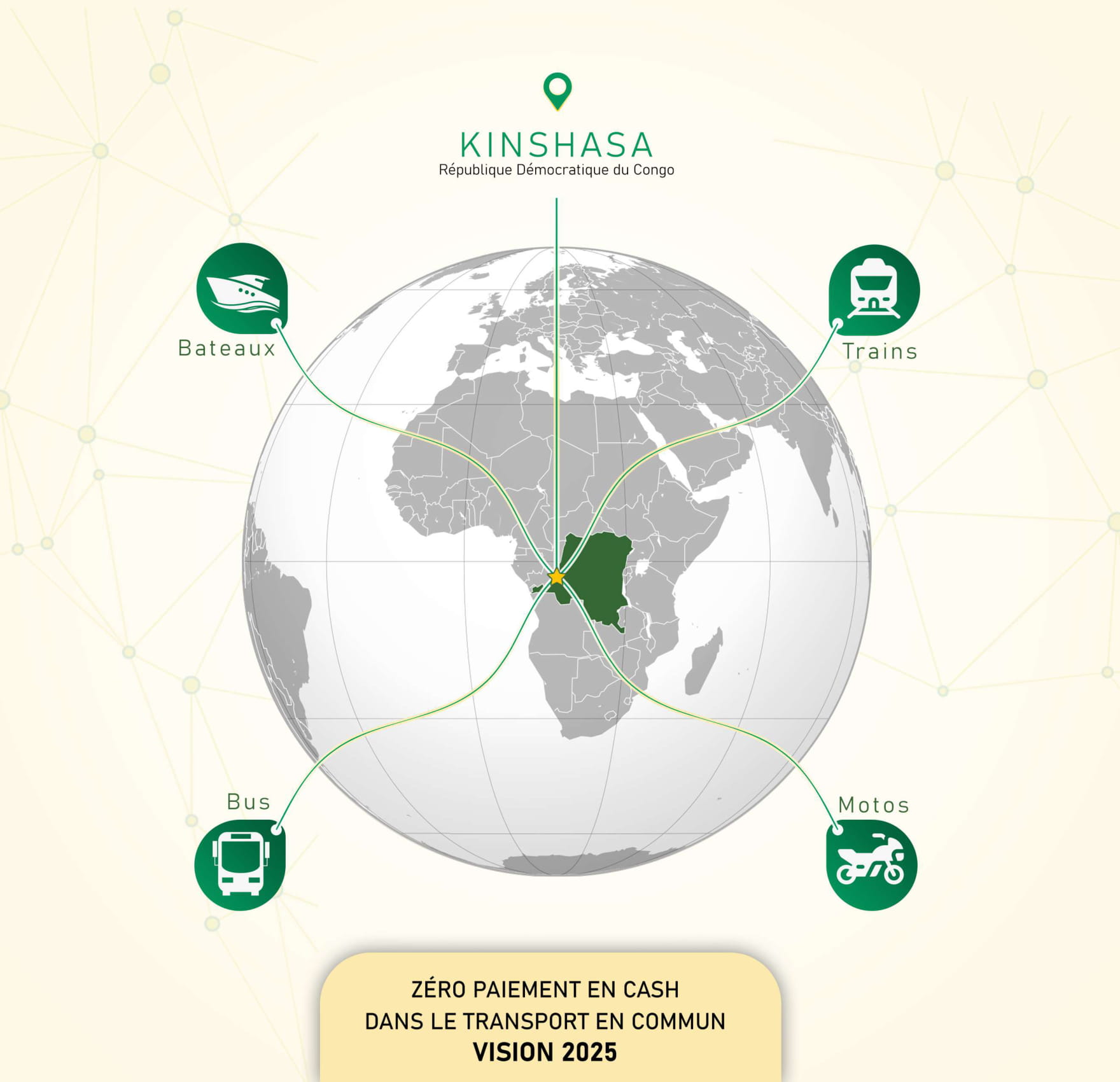 carte prépayée et rechargeable tap&go lekanayo pour la mobilité à kinshasa